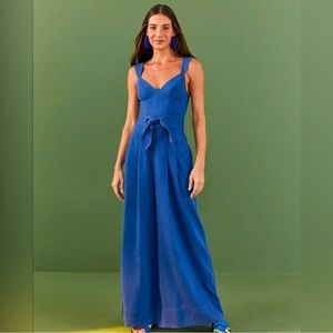 Farm Rio Blue pantsuit